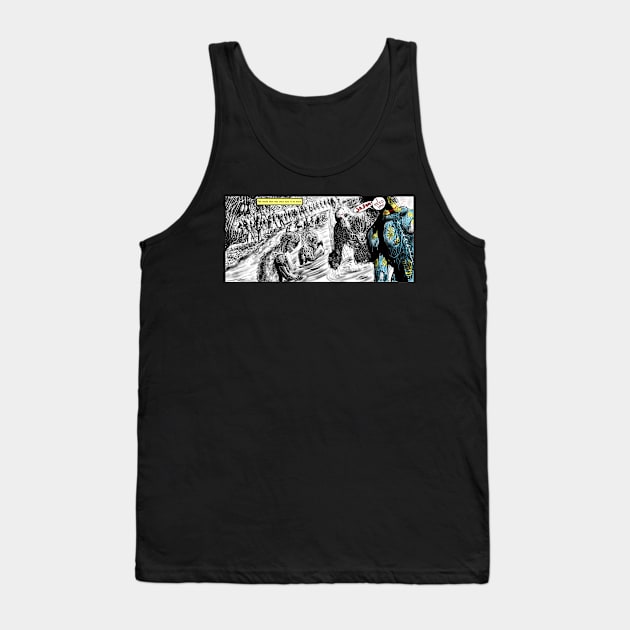 Jason and Mother vs Zombies Tank Top by DougSQ